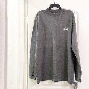 NEW Spalding gray long sleeve shirt